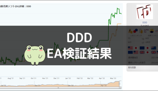 DDDのEA検証結果