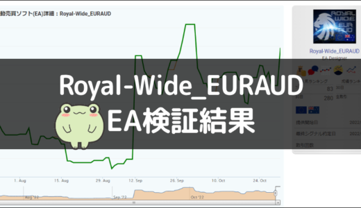 Royal-Wide_EURAUDのEA検証結果
