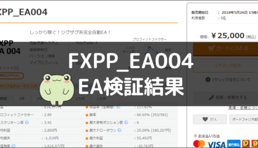 FXPP_EA004のEA検証結果