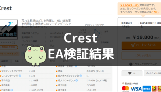 CrestのEA検証結果