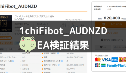 1chiFibot_AUDNZDのEA検証結果