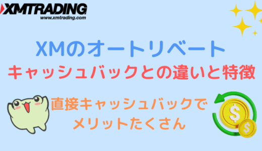 XMのキャッシュバックをオートリベートで受け取る方法