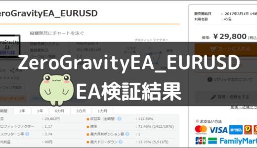 ZeroGravityEA_EURUSDのEA検証結果